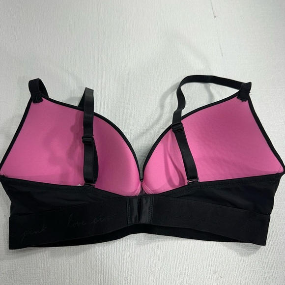 Pink Victoria’s secret wear everywhere wireless push up bra black size 36C - Picture 4 of 10